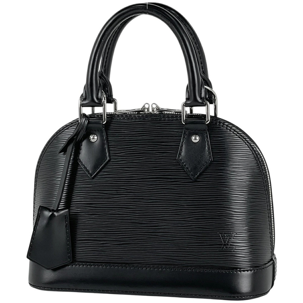 Louis Vuitton Alma Handbag Epi Leather Noir Black